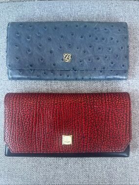 PIERRE CARDIN PARIS & LOUIS QUATORZE bundle leather wallets